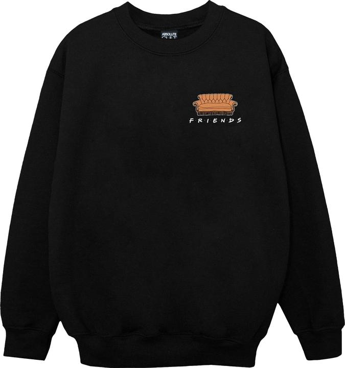 Friends Couch Breast Print Sweatshirt Mädchen