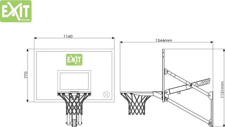 Actual product image Exit Galaxy Wall-Mount System