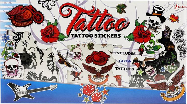 Produktbild Toi-Toys Tattoo-Aufkleber mit Glow in the Dark