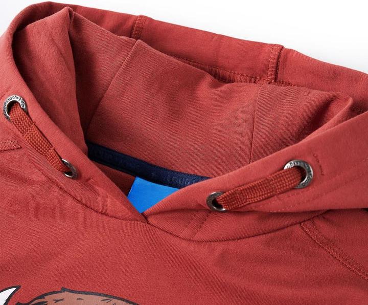 Immagine prodotto VidaXL Maglia con cappuccio per bambini rosso scuro 92,Materiale: 95 (92)