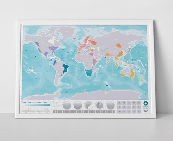 Immagine prodotto Luckies Scratch Map (60 x 82 cm)