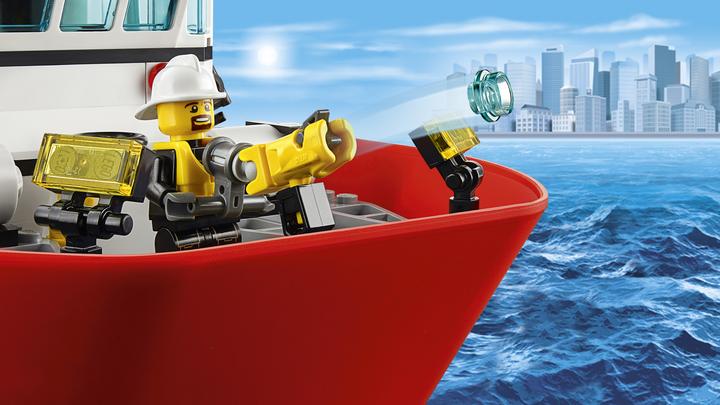 Produktbild LEGO Feuerwehrschiff (60109, LEGO City)