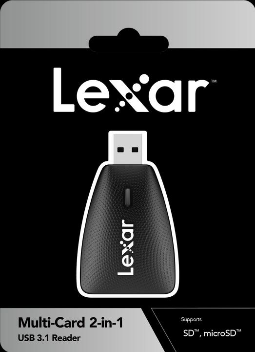 Image du produit Lexar Lecteur de cartes multiples 5,10cm (2") 1 USB 3.1 (USB 3.1)