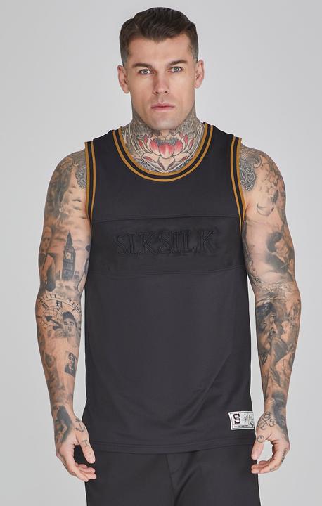 Immagine prodotto Siksilk Gilet da basket Top in nero (L)