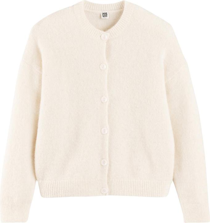 Image du produit La Redoute Collections Cardigan mit rundem Ausschnitt (L)