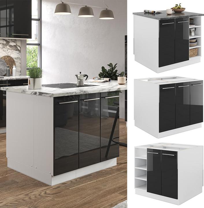 Produktbild Vicco Kücheninsel Fame-Line (90 x 90 x 81 cm)