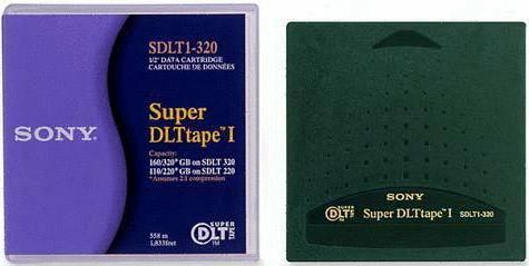 Actual product image Sony Super DLT Tape (SDLT I, 110 GB)