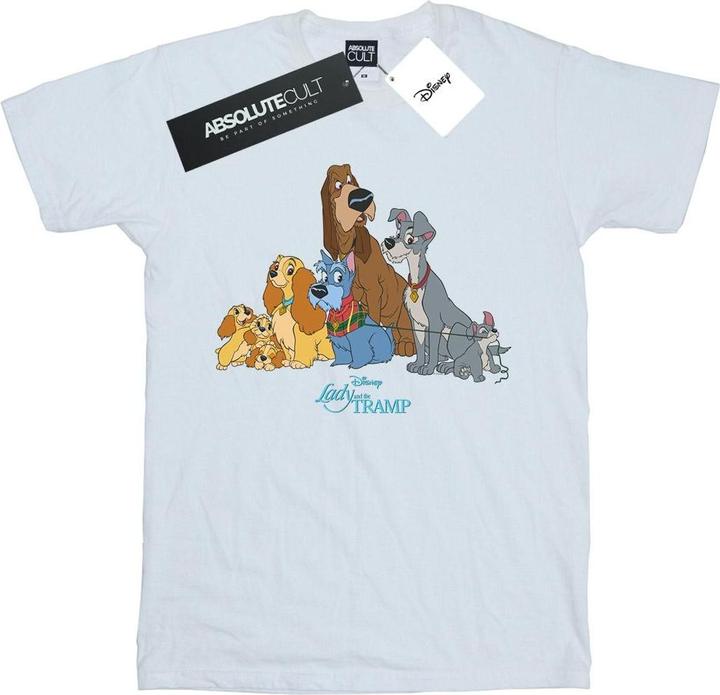 Disney Lady And The Tramp Classic Group TShirt (5XL)