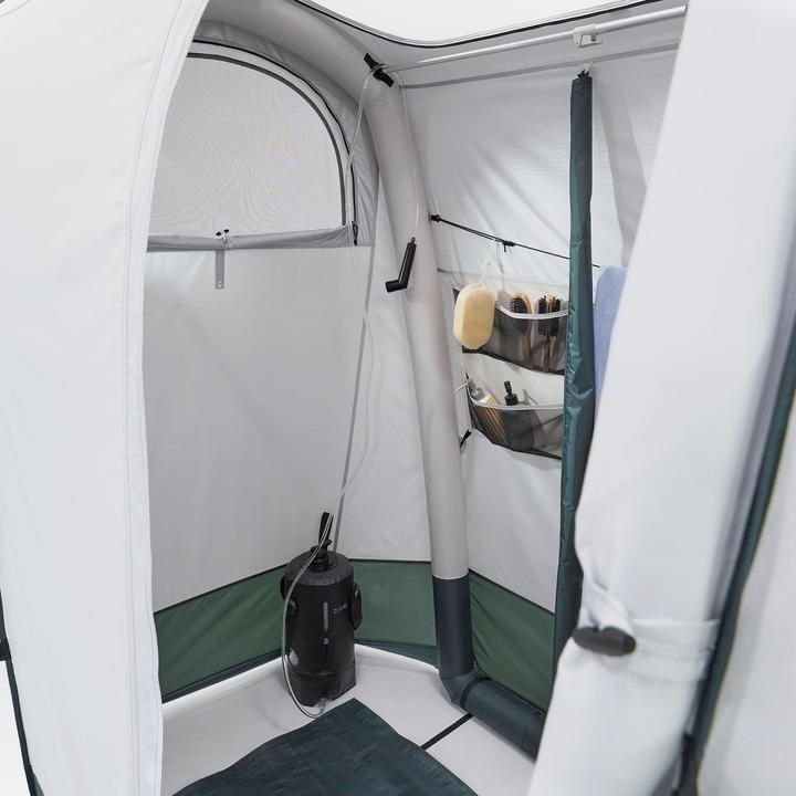 Produktbild Quechua Duschzelt aufblasbar Camping Fresh-Gewebe - Air Seconds (Aufblasbares Zelt, 8.30 kg, 2 Personen)