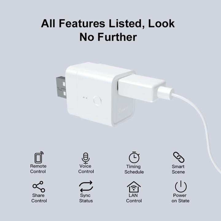 Actual product image Sonoff Micro - USB Smart Adapter