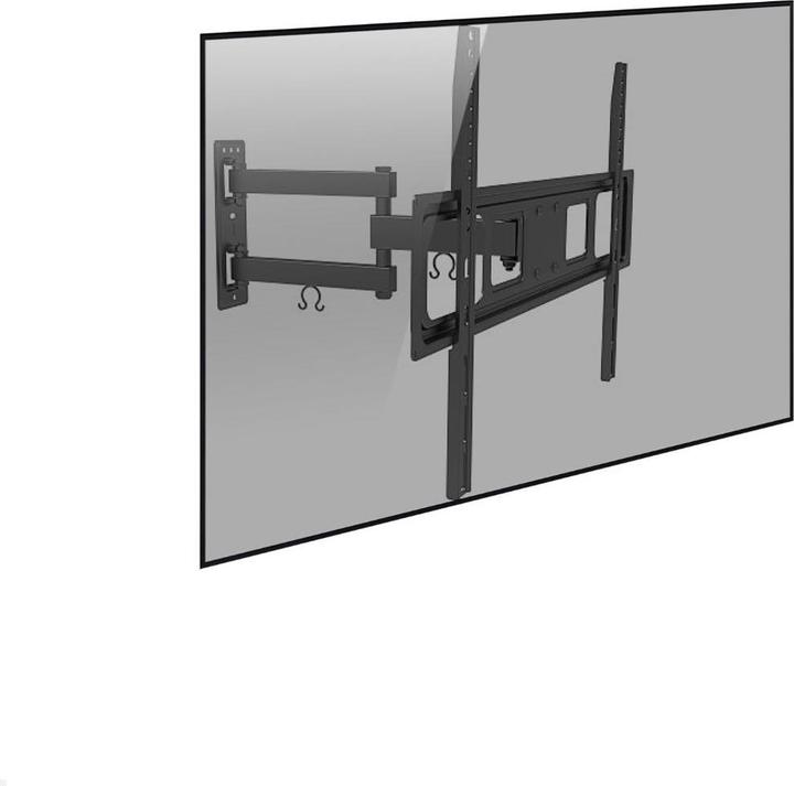 Immagine prodotto MonLines MWH021B supporto girevole a parete per TV da 37 a 70 pollici, nero (Muro, 70")