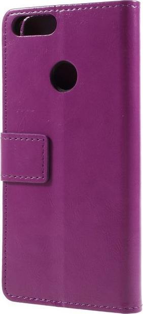 Actual product image MU Classic Crazy Horse Leather Cover (Huawei P Smart+)