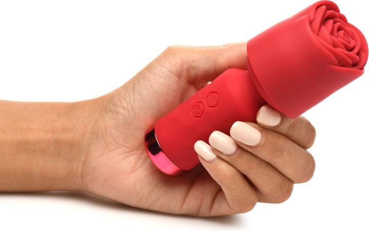 Produktbild Frisky gasm – Pleasure Rose MiniWandVibrator – Rot