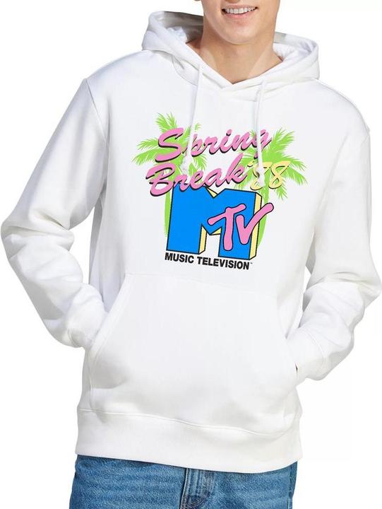 Immagine prodotto MTV Spring Break Felpa con Cappuccio Palme al Neon Uomo (L)