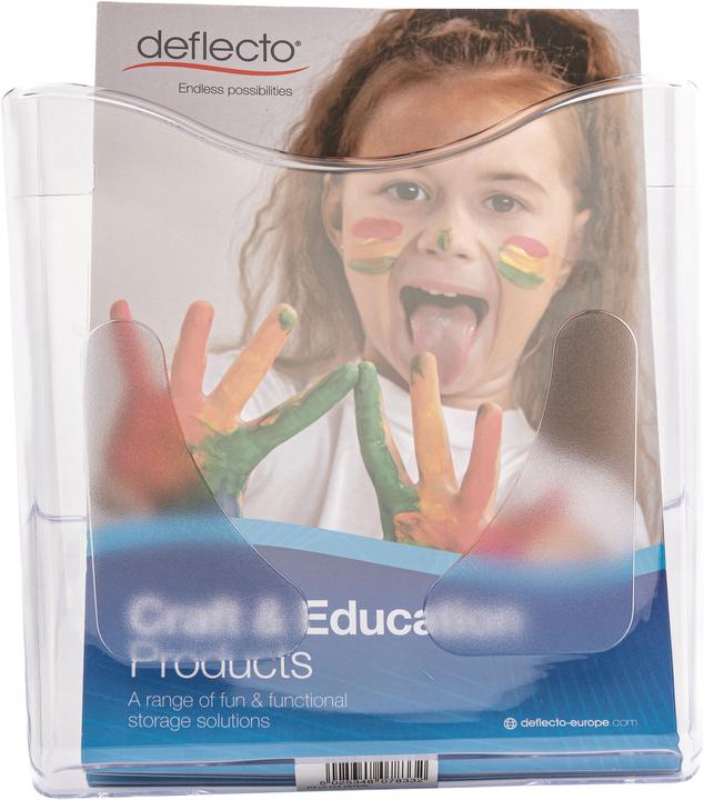 Produktbild Deflecto Literature Wall Pocket Landscape W375xH178mm (A4)