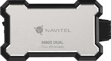 Actual product image Devia Zãznamovã Kamera Na Motorku Navitel M800 Dual (Built-in display, Bluetooth, Night vision, GPS receiver, Built-in microphone, Full HD)
