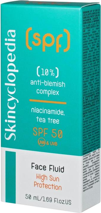 Immagine prodotto Skincyclopedia Anti-Blemish Fluid (Crema solare viso, SPF 50, 50 ml)