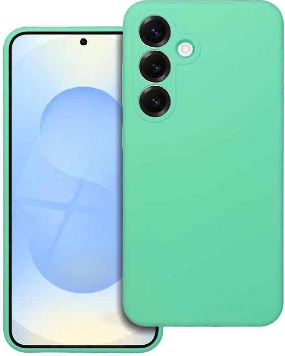 Produktbild OEM Back panel cover Case SILICONE 2mm for SAMSUNG S25 Edge compatible with MagSafe mint (Samsung Galaxy S25 Edge)