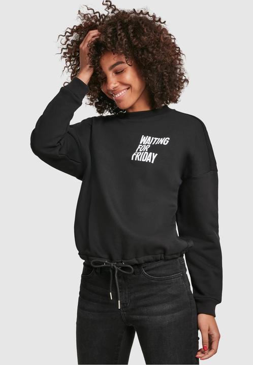 Actual product image Merchcode Ladies Waiting For Friday Crewneck (S)