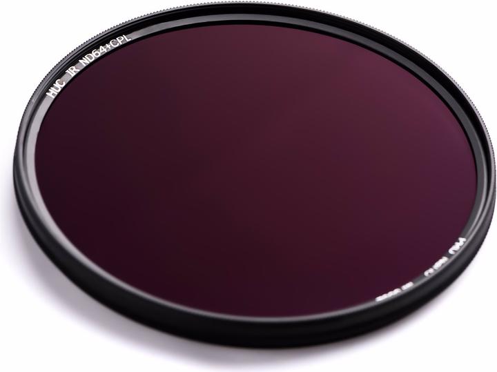 Actual product image Nisi Gray Filter Pro Nano IR ND64 + CPL 77mm (Graduated neutral density filter)