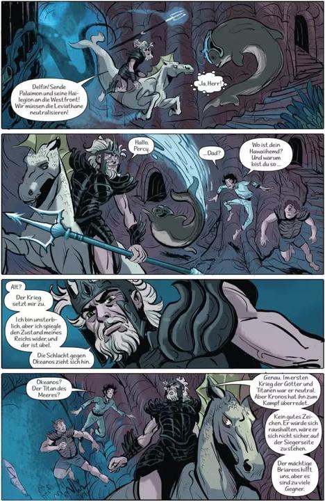 Image du produit Percy Jackson (Comic) 5: Die letzte Göttin (Allemand, Rick Riordan., Robert Venditti, 2021)