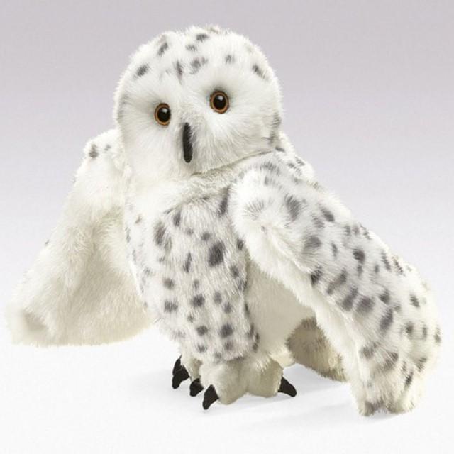 Actual product image Folkmanis Snowy Owl