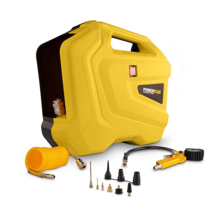 Powerplus Kompressor 1100W + 11acc (8 Bar, 1100 l)