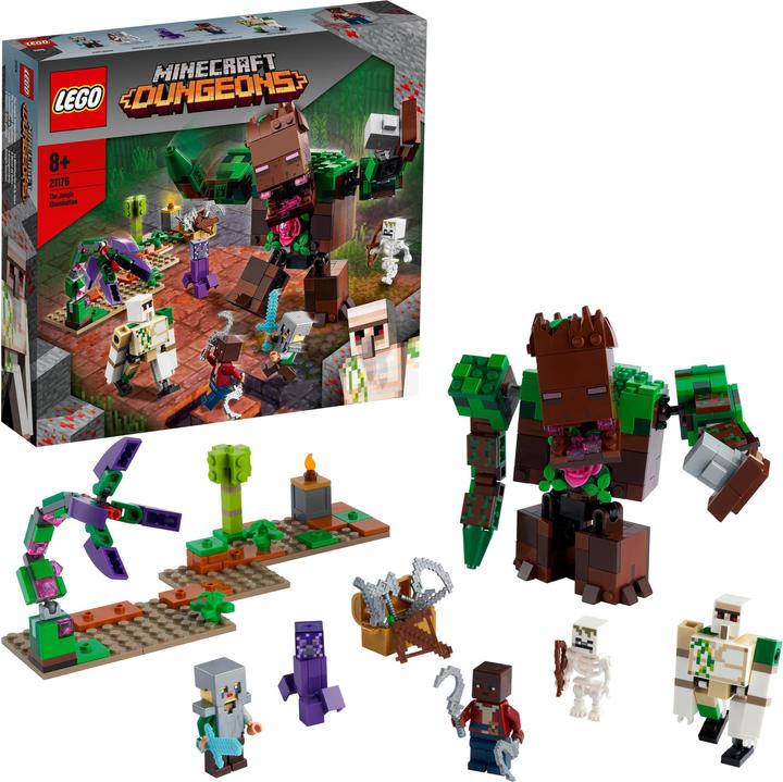 Produktbild LEGO Die Dschungel Ungeheuer (21176, LEGO Minecraft)