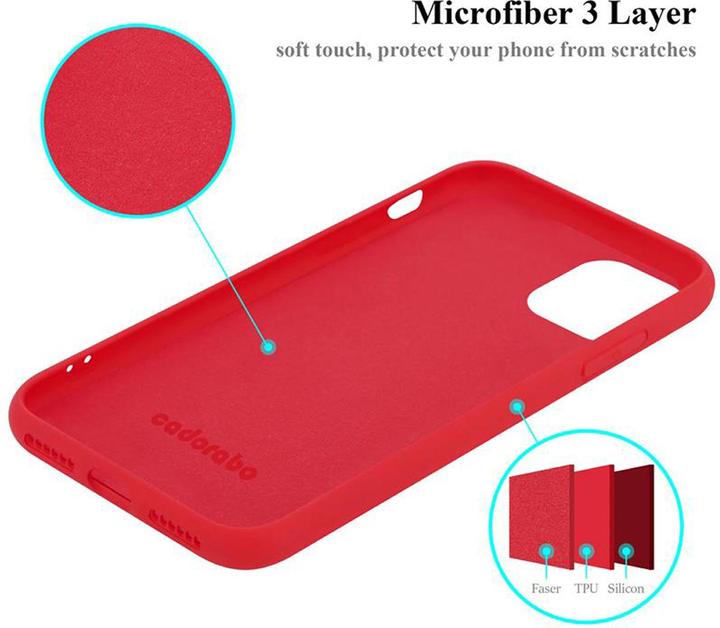 Actual product image Cadorabo TPU Liquid Silicone Case Cover (Apple iPhone 11)