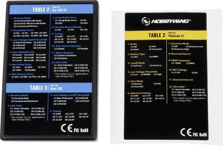 Actual product image Hobbywing Programming box