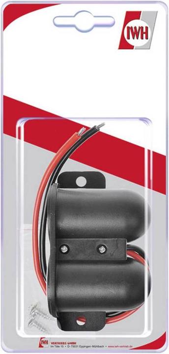 Immagine prodotto IWH Presa con USB 12/24 Volt 2100 mA