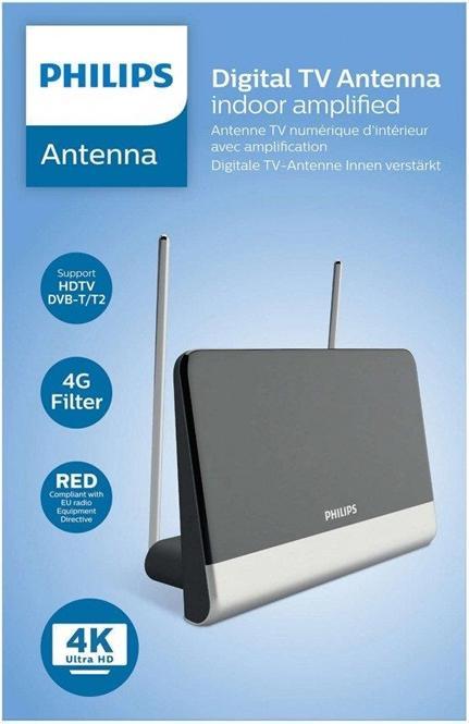 Image du produit Philips SDV6222/12 (Antenne d'intérieur, 48 dB, DVB-T / -T2, LTE)