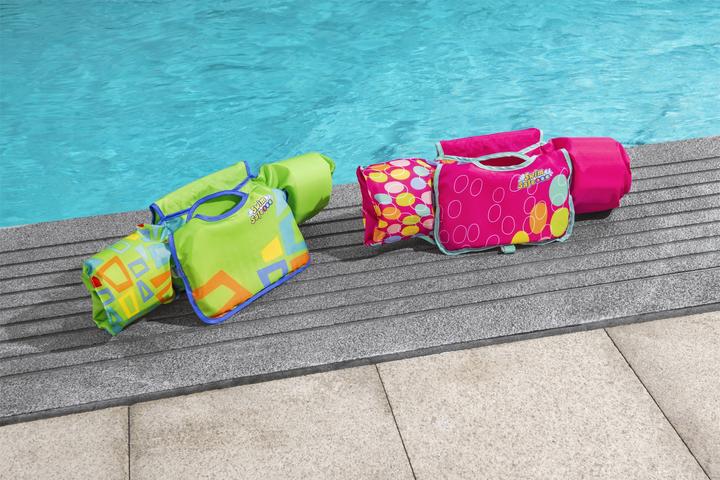 Actual product image Bestway Swim Safe ABC Swin Pal 19-30 kgr, Grøn (24, 25, 26, 27, 28, 29, 30, up to 30 kg)