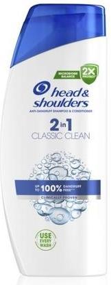 Actual product image Head & Shoulders Classic Clean 2in1 (625 ml, Liquid shampoo)