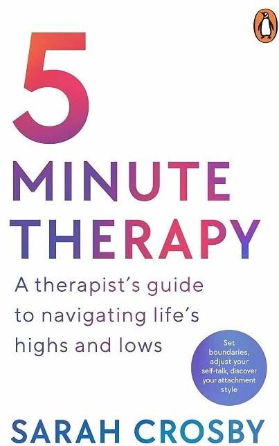Produktbild Five Minute Therapy (Englisch, Sarah Crosby, 2023)