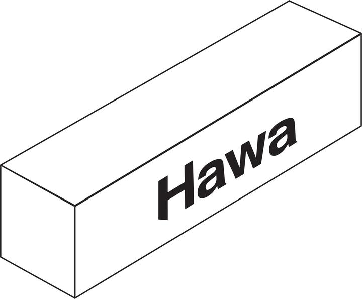 Produktbild HAWA Schiebetürbeschläge -Miniroll 15/25, Inslide, 1-flüglig