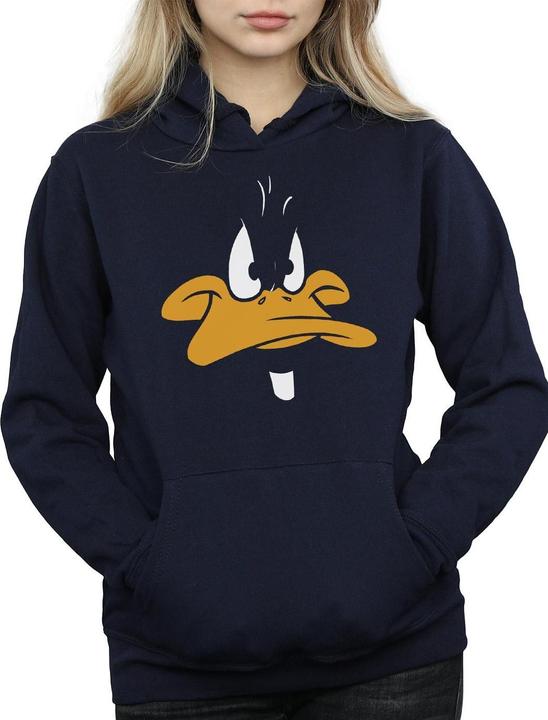 Produktbild Looney Tunes Daffy Duck Big Face Kapuzenpullover (M)