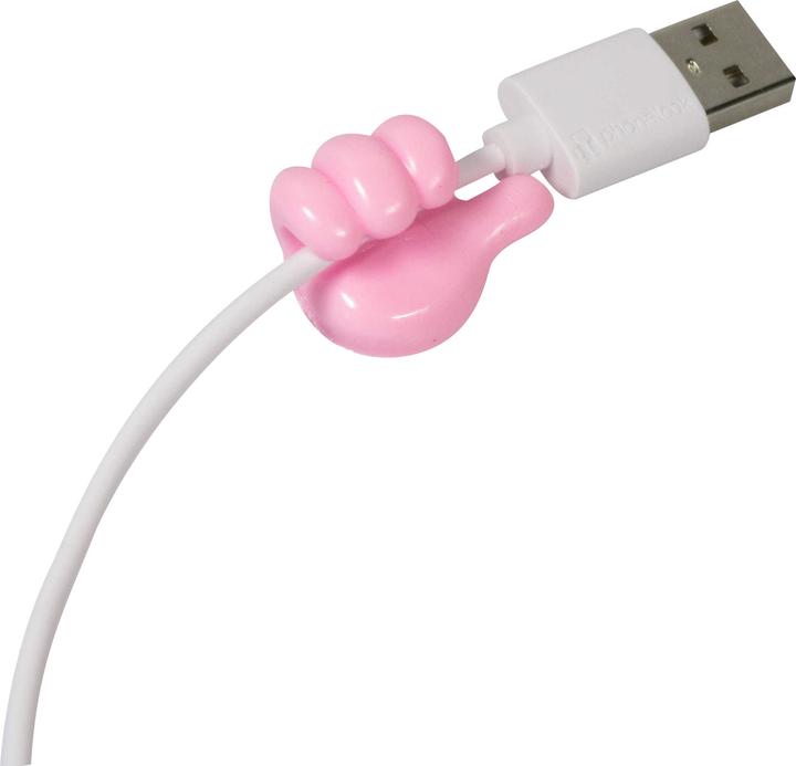 Produktbild PhoneLook Witzige Silikon Kabel Organizer Thumbs-Up für Ladekabel, Schlüssel u.m.