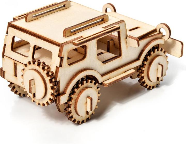 Produktbild Little Story Little-Story Drewniane Puzzle-Modell 3D – Jeep