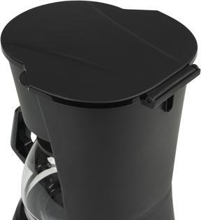 Actual product image Tristar Kaffeemaschine Schwarz Fassungsvermögen Tassen=6 Glaskanne, Warmhaltef
