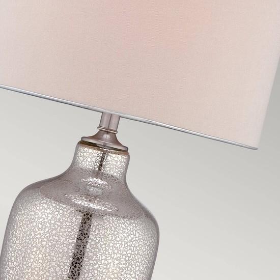 Image du produit Elstead Lighting Nicolls Lampe de table E27 verre au mercure (E27)