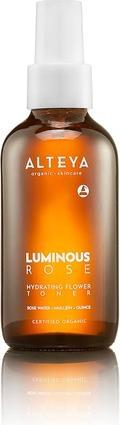 Image du produit Alteya Luminous Rose Hydrating Flower Toner 120ml Certified Organic Purifying Balancing Revi (120 ml)