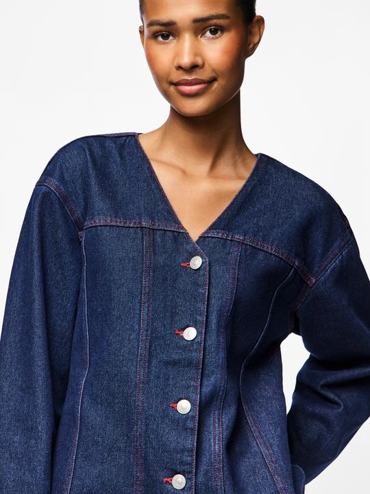 Actual product image Pieces PCDEMI Jeanshemd (XL)
