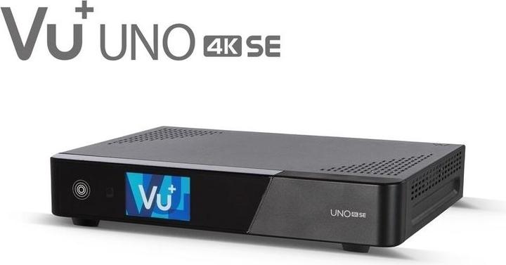 Actual product image Vu+ Uno 4K SE (4 GB, Twin DVB-S2, CI Shaft)