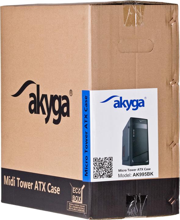 Image du produit Akyga ' ak995bk PC "ATX Nero Midi Tower Noir (ATX, mATX, Mini-ITX)