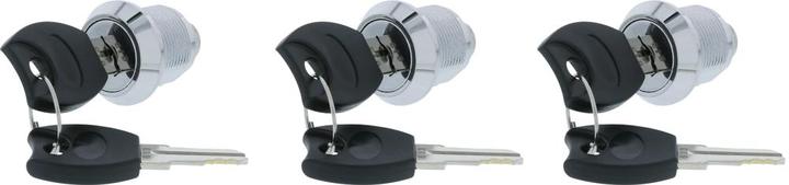 Actual product image Magni Replacement lock set 3 locks + 6 keys for workshop trolley and roller workbench (6 x)
