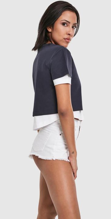 Produktbild Urban Classics Ladies Full Double Layered Tee (XL)