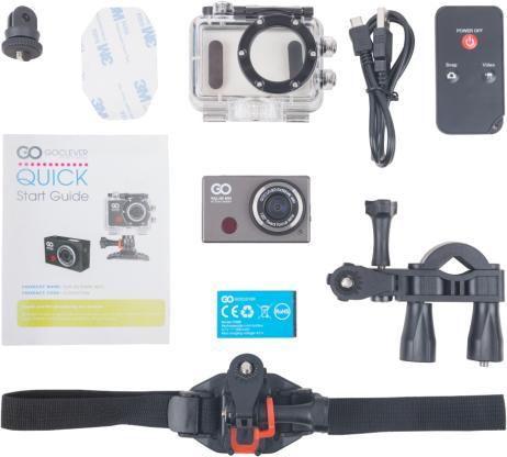 Image du produit GOCLEVER Action Camera Dvr Sport LCD 16 Bit 5 Mpix Cmos (120p, WiFi)
