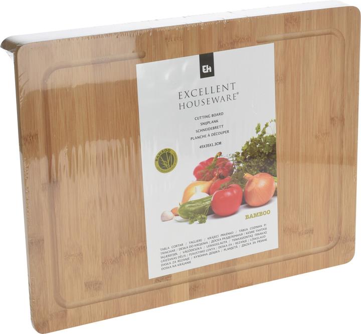 Immagine prodotto Excellent Houseware Tagliere con bordo di appoggio