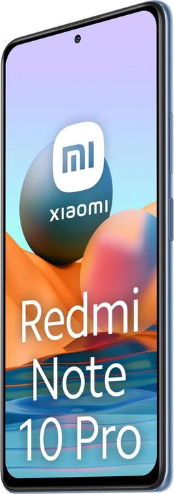 Actual product image Xiaomi Redmi Note 10 Pro (128 GB, Glacier Blue, 6.67", Dual SIM, 108 Mpx, 4G)